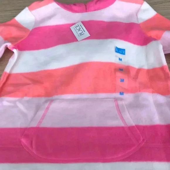 💥🆕Children’s Place Multicolor Stripes Soft Hoodie 🆕 - Picture 3 of 6